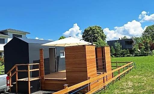 Tiny House mit Sonnenterrasse