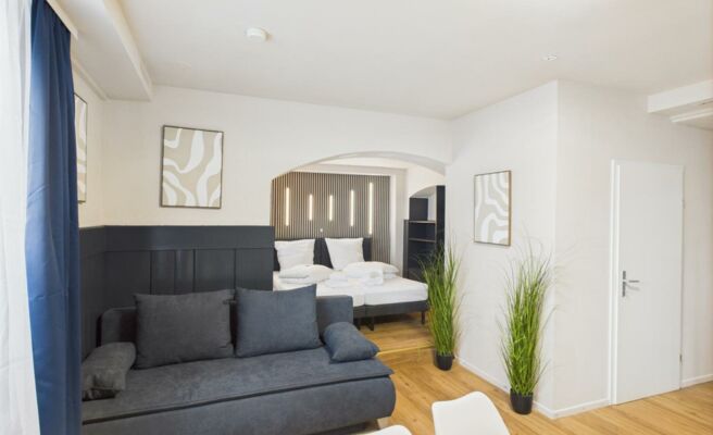 CROWN LIVING Villa Blumenau Studios, SmartTV, Parkplatz