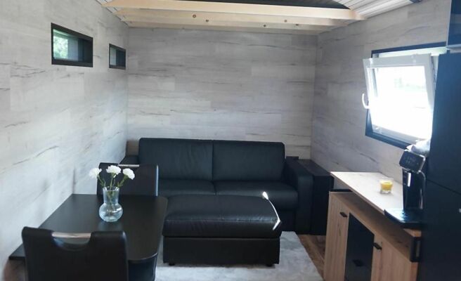 Tiny House mÃ¶bliert inkl grosser Terrasse