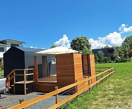 Tiny House mit Sonnenterrasse Tiny House mit Sonnenterrasse
