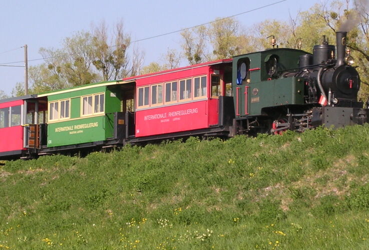 Schleienlochfahrt mit der Dampflokomotive@