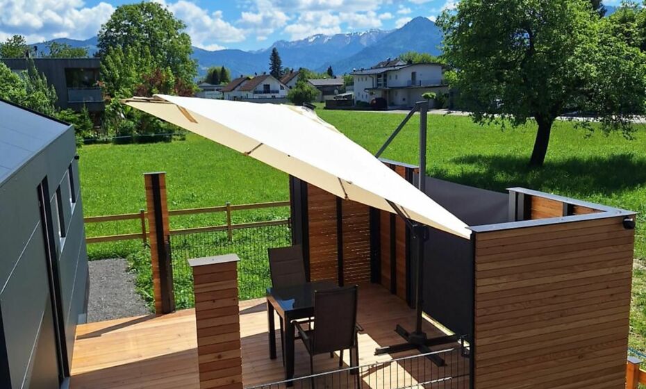 Tiny House mÃ¶bliert inkl grosser Terrasse