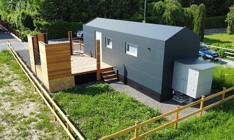 Tiny House mit Sonnenterrasse Tiny House mit Sonnenterrasse
