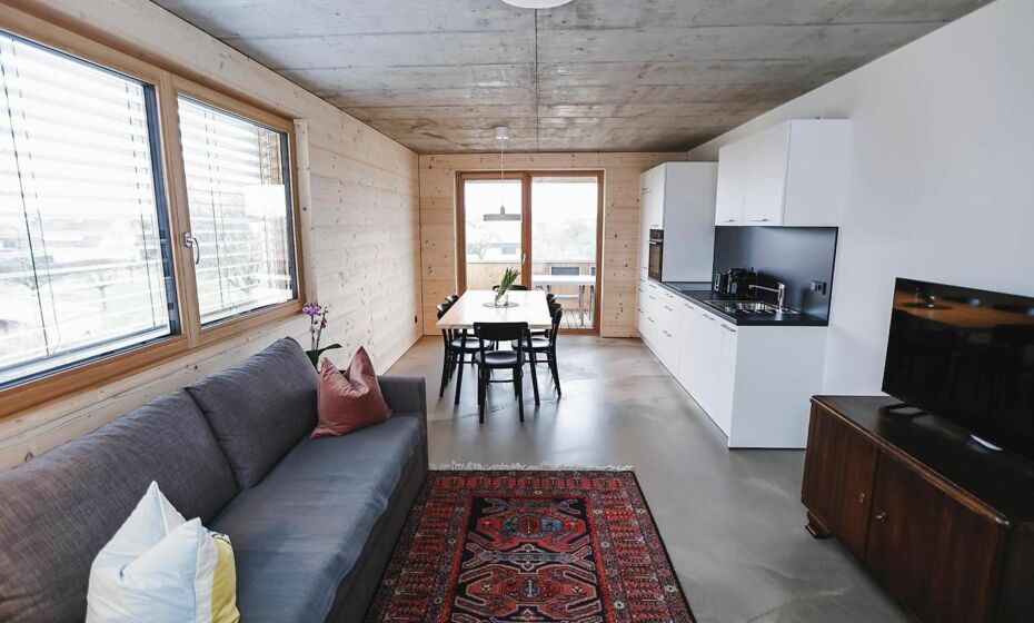 BOUTIQUE APARTMENTS LUSTENAU Nachhaltige KÃ¼hlung Ã¼ber Erdsonde und FussbodenkÃ¼hlung