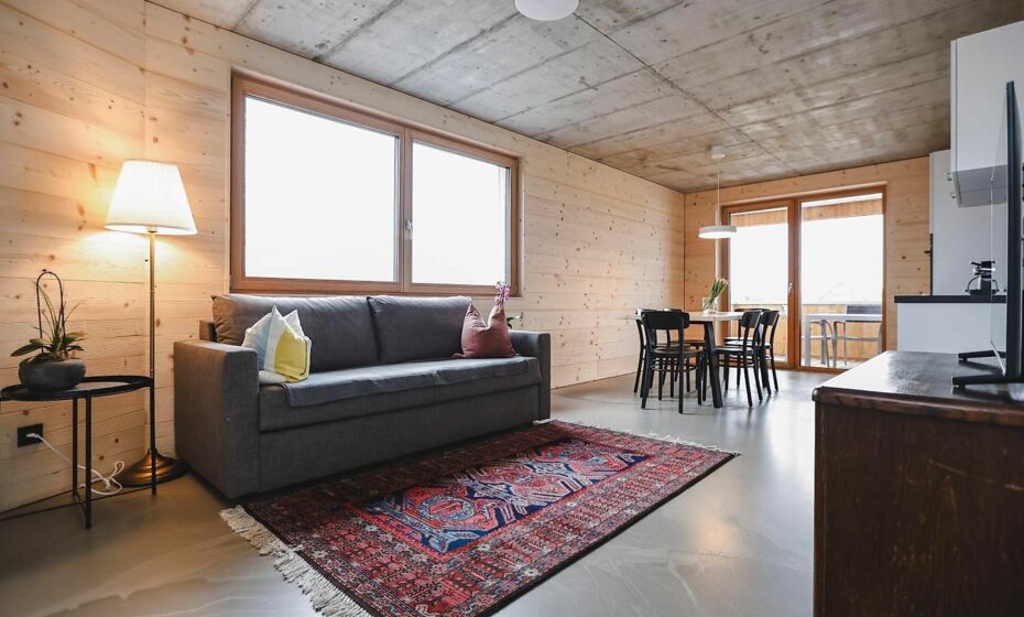 BOUTIQUE APARTMENTS LUSTENAU Nachhaltige KÃ¼hlung Ã¼ber Erdsonde und FussbodenkÃ¼hlung