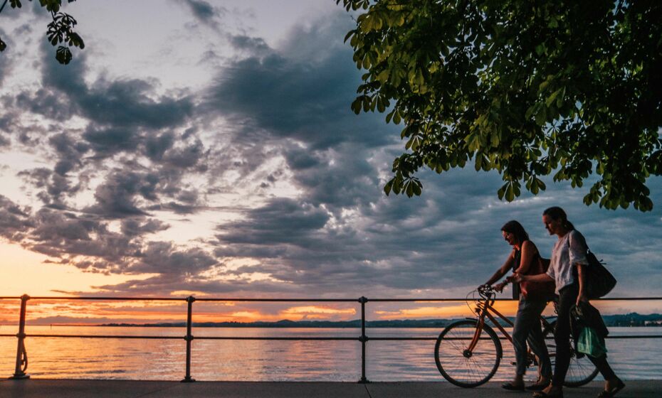 Sonnenuntergang Seeanlagen ©visitbregenz (4) Sonnenuntergang Seeanlagen ©visitbregenz (4)