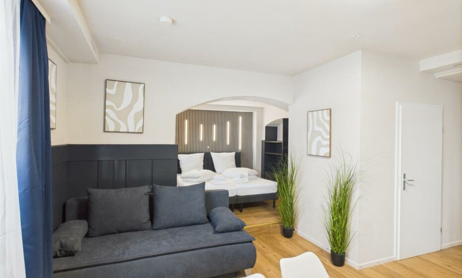 CROWN LIVING Villa Blumenau Studios, SmartTV, Parkplatz CROWN LIVING Villa Blumenau Studios, SmartTV, Parkplatz