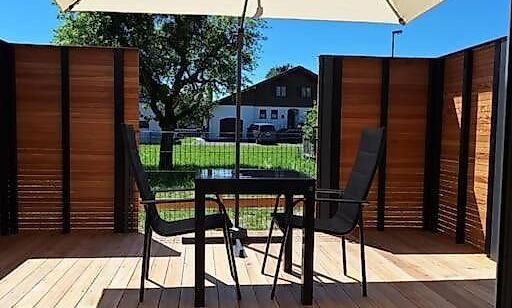 Tiny House mit Sonnenterrasse Tiny House mit Sonnenterrasse