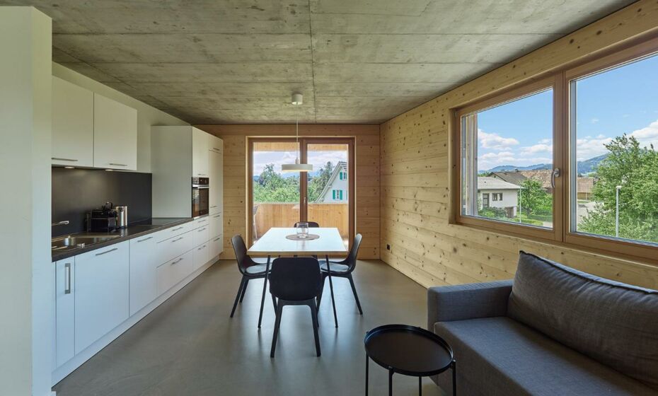 BOUTIQUE APARTMENTS LUSTENAU Nachhaltige Kühlung über Erdsonde und Fussbodenkühlung BOUTIQUE APARTMENTS LUSTENAU Nachhaltige Kühlung über Erdsonde und Fussbodenkühlung