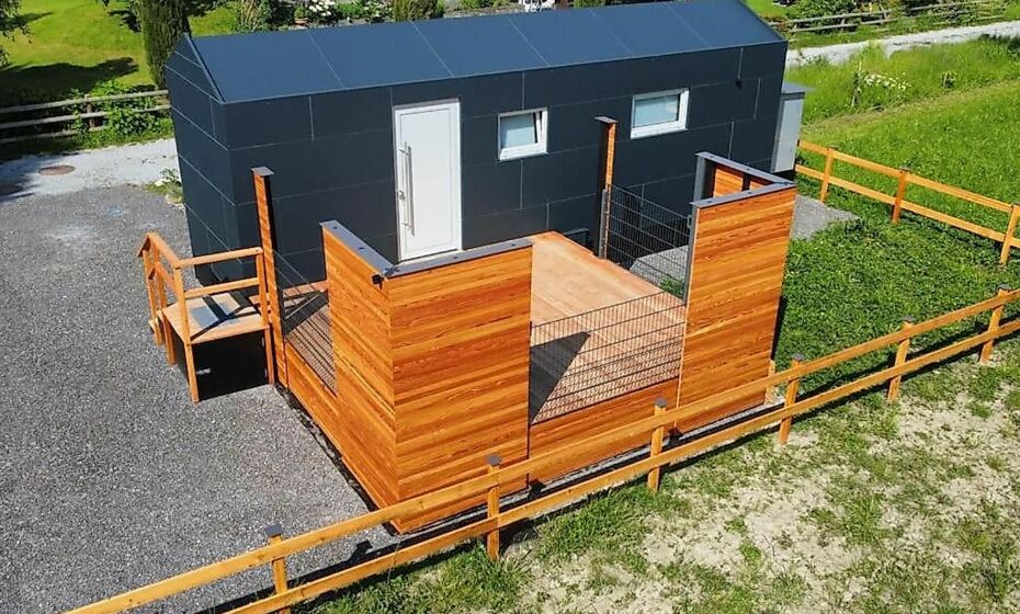 Tiny House mit Sonnenterrasse