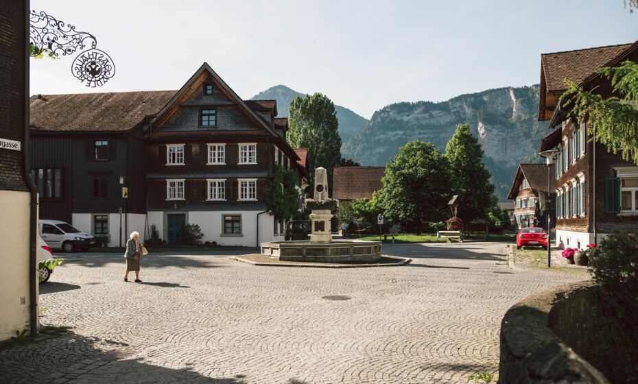 Dornbirn Hatlerdorf Brunnen Dornbirn Hatlerdorf Brunnen